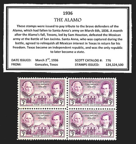 1936 texas alamo - -,